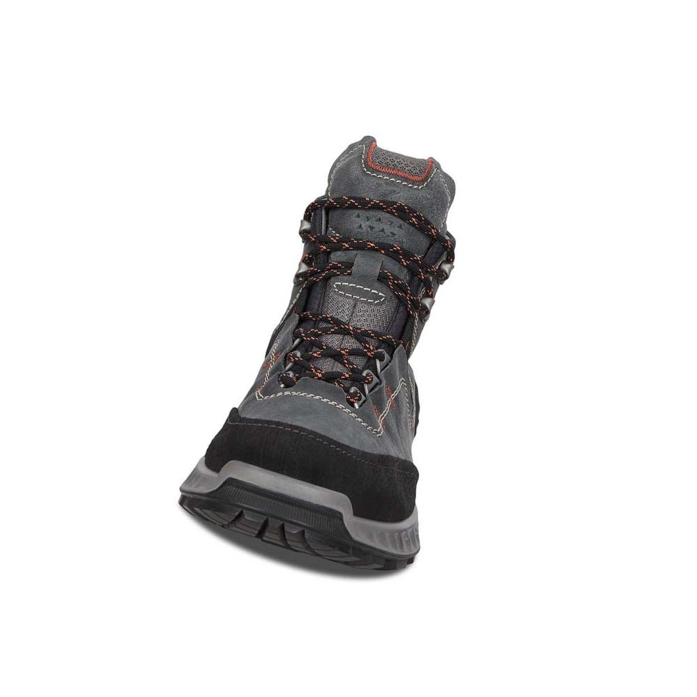Ecco Exohike Mid Gtx Hiking & Trail Herre Grå Svarte | NO 564XYU